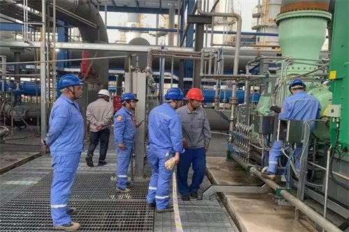 四川永英乙炔分公司真空壓縮機(jī)試運(yùn)行成功—逆境生長(zhǎng)(圖1)