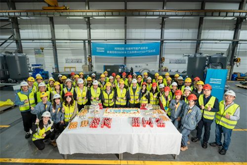 熱能回收泵組ER650和工業(yè)熱泵機(jī)組EHZ360在無錫工廠下線(圖5)