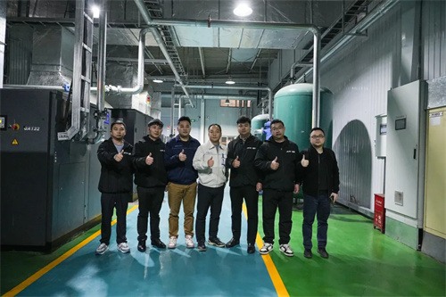 斯可絡壓縮機助力知名外資汽配品牌一級能效站房掛牌！(圖3)