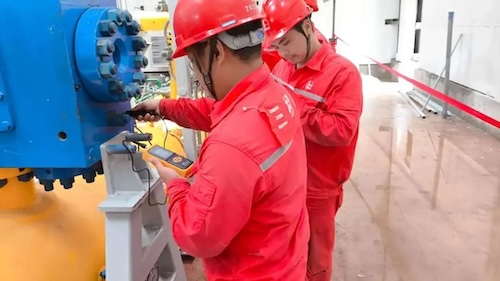 50萬平方米高抗硫壓縮機(jī)1臺增壓站投產(chǎn)順利(圖4)