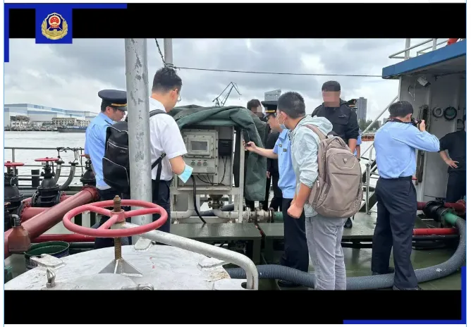 用空壓機(jī)作案，抓獲60余人，查扣船只4艘(圖2)