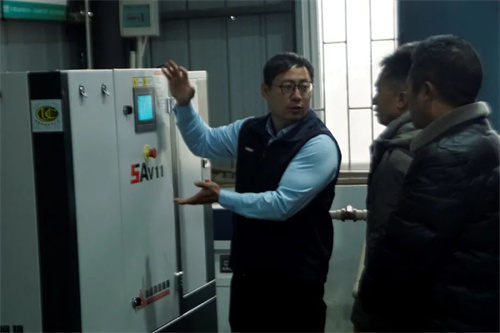 復(fù)盛公司捐贈(zèng)一級(jí)能效空壓機(jī)實(shí)訓(xùn)設(shè)備，邊疆校園煥新“動(dòng)力”(圖4)