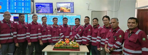 開山集團(tuán)項(xiàng)目投產(chǎn)，總統(tǒng)主持儀式！(圖3)