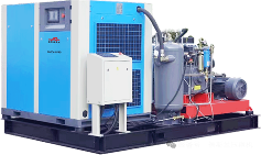 四級(jí)壓縮螺桿增壓節(jié)能中壓機(jī)(圖1)