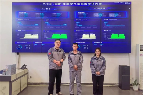 意朗智造，節(jié)能標桿！一汽-大眾天津廠區(qū)空壓站升級煥新，能效提升30%(圖4)