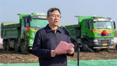 鈦靈特壓縮機(jī)無錫有限公司新工廠奠基儀式隆重舉行(圖3)