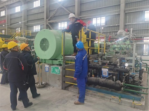 兩臺(tái)往復(fù)式BOG高壓壓縮機(jī)空載試運(yùn)行圓滿成功(圖2)