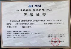 冰輪環(huán)境科技有限公司通過DCMM“穩(wěn)定級(3級)模型評估認(rèn)證(圖1)