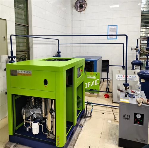 奧夫科15KW風(fēng)冷無油潤滑空氣壓縮機(jī)(圖1)